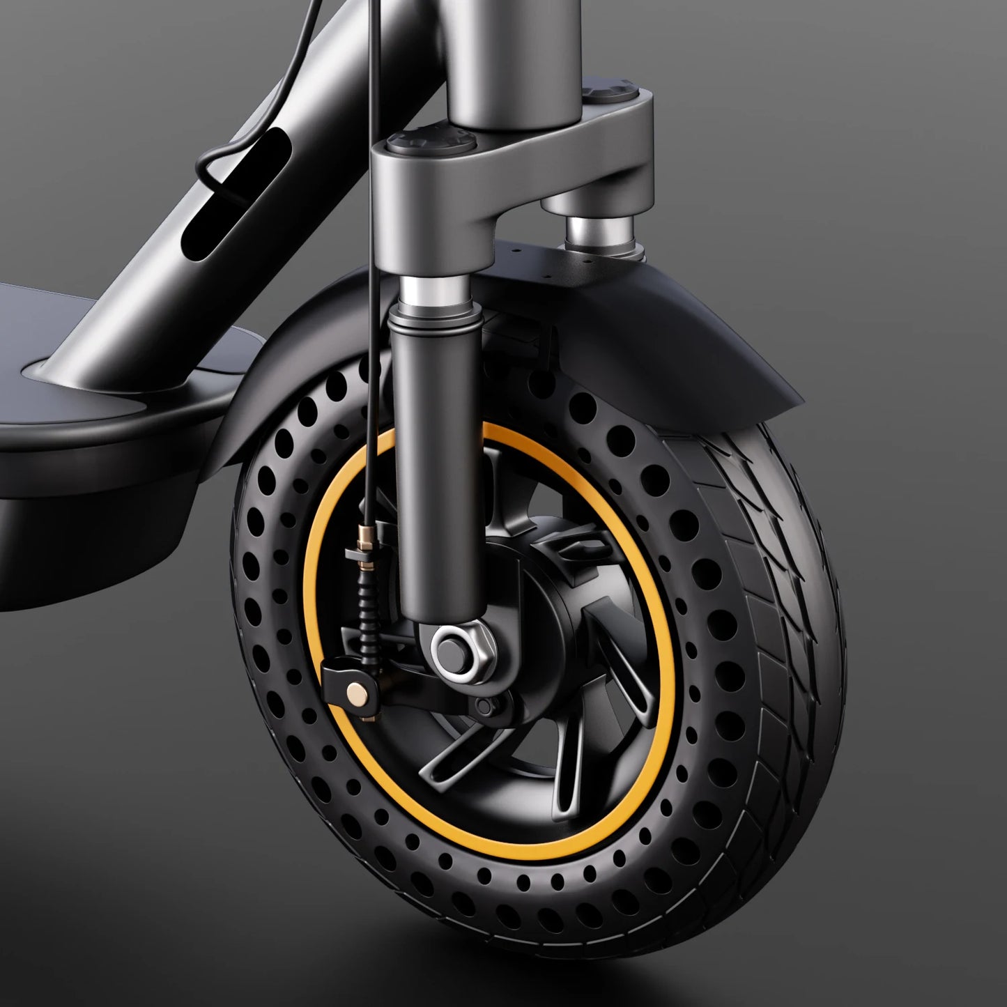 HEZZO G30 Foldable E Scooter on city street