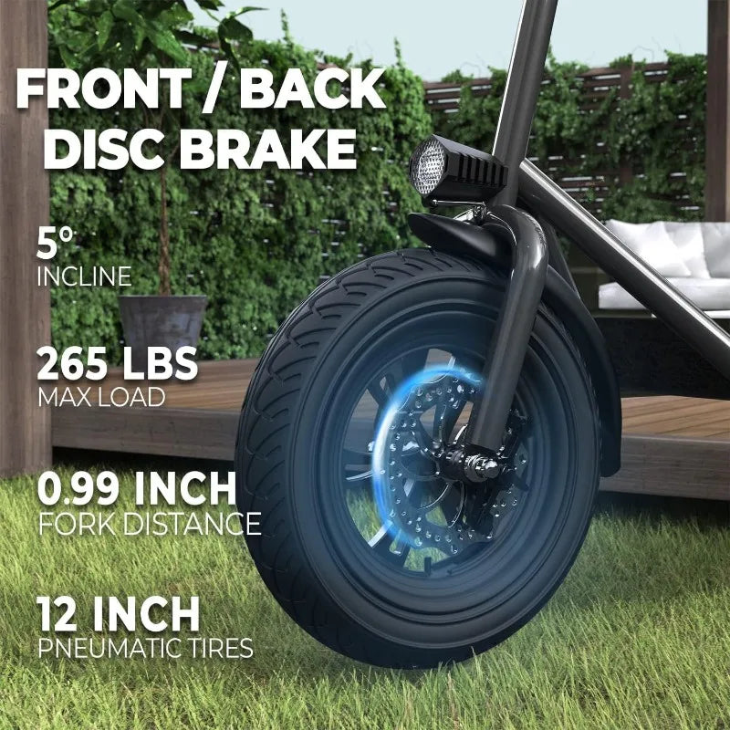 Commuter R1 Electric Scooter for Adults on city street