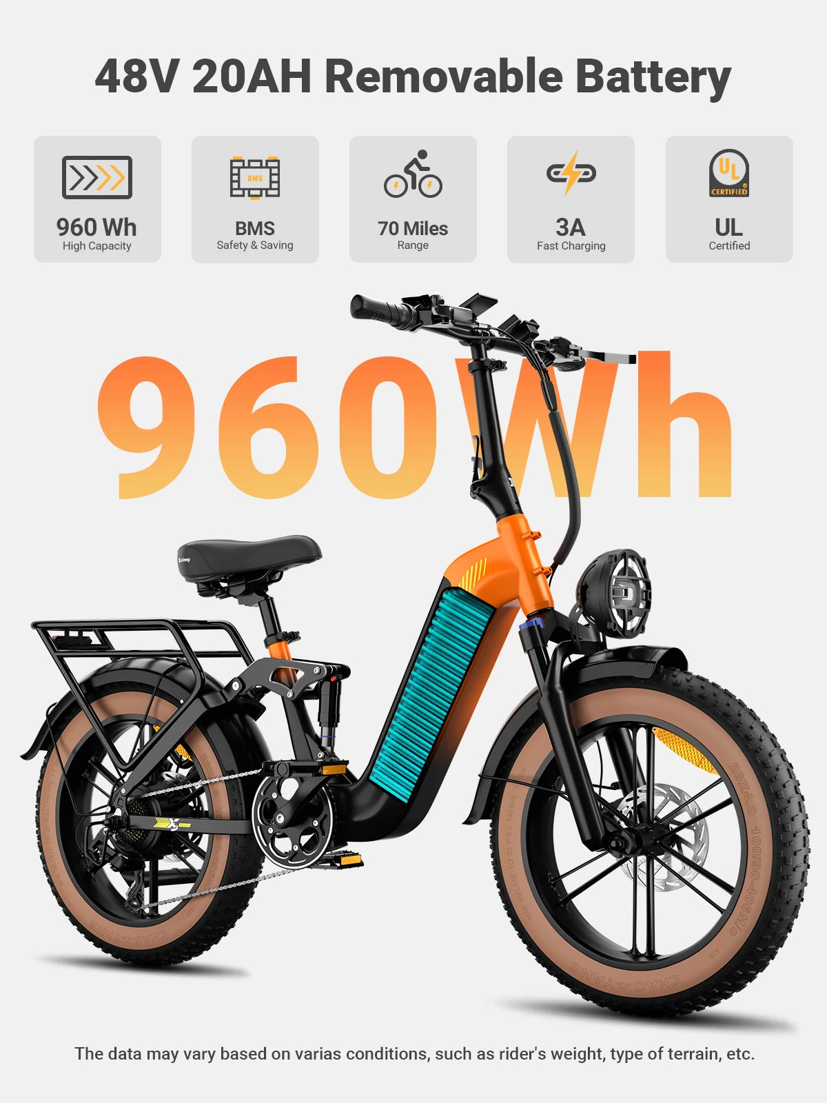Close-up of frame on Luckeep X3 Electric Bike for Adults
