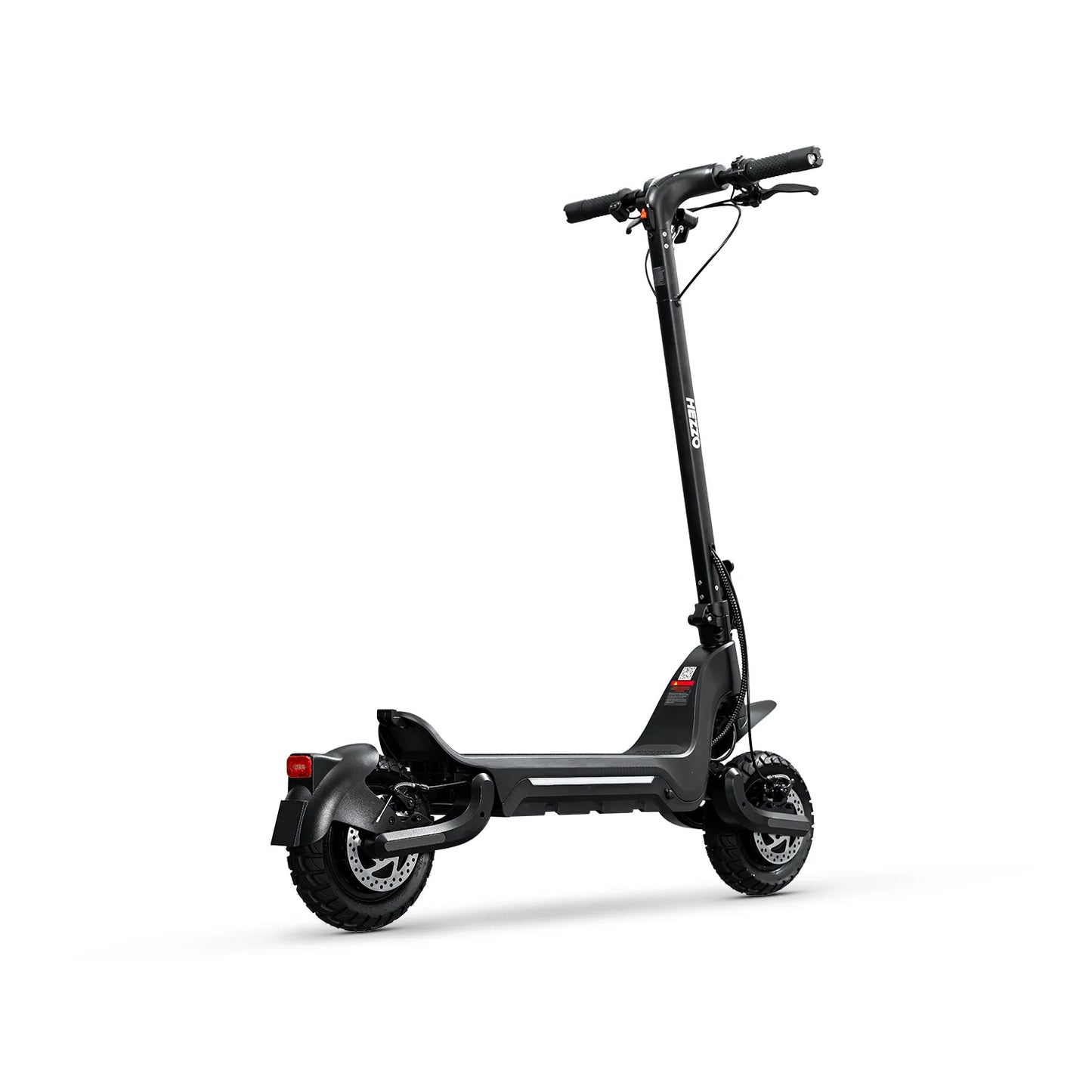 Close-up of 48V battery on HEZZO F5 Electric Scooter