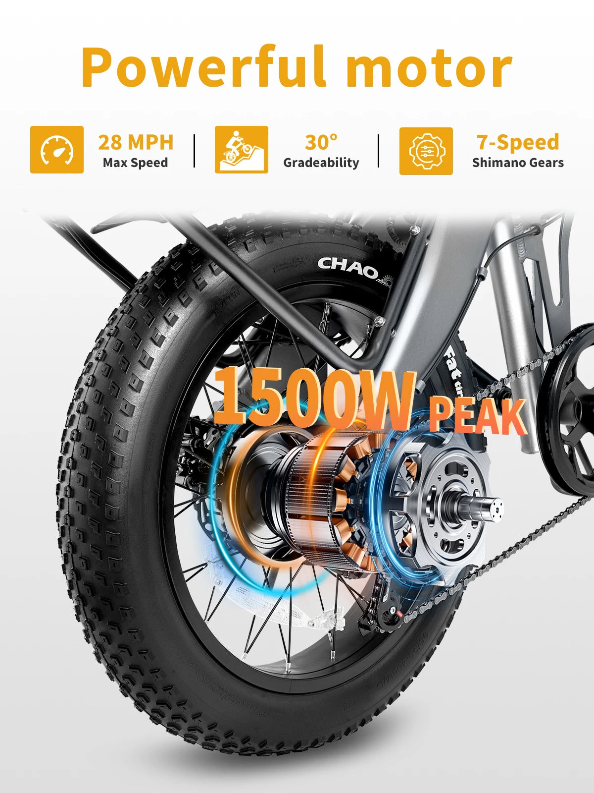 Durable gray frame of Luckeep X1 Lite Folding Electric Bike