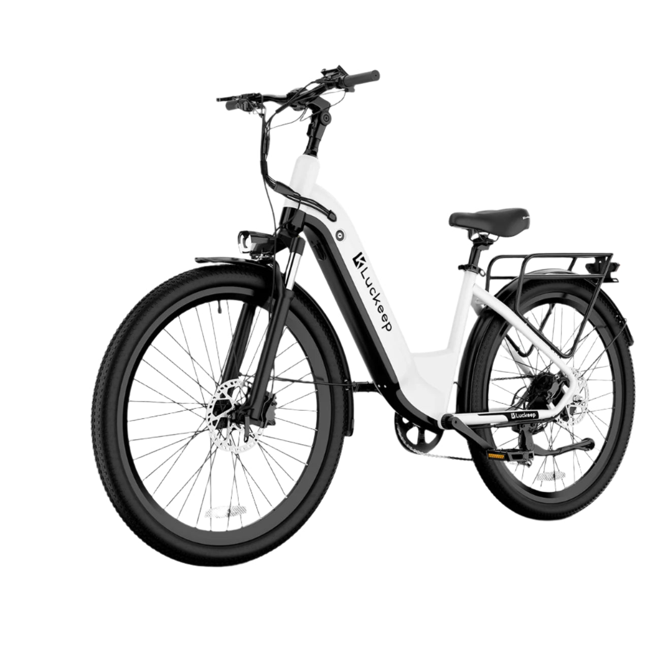 Rear view of Luckeep X2 Electric Bike for Adults