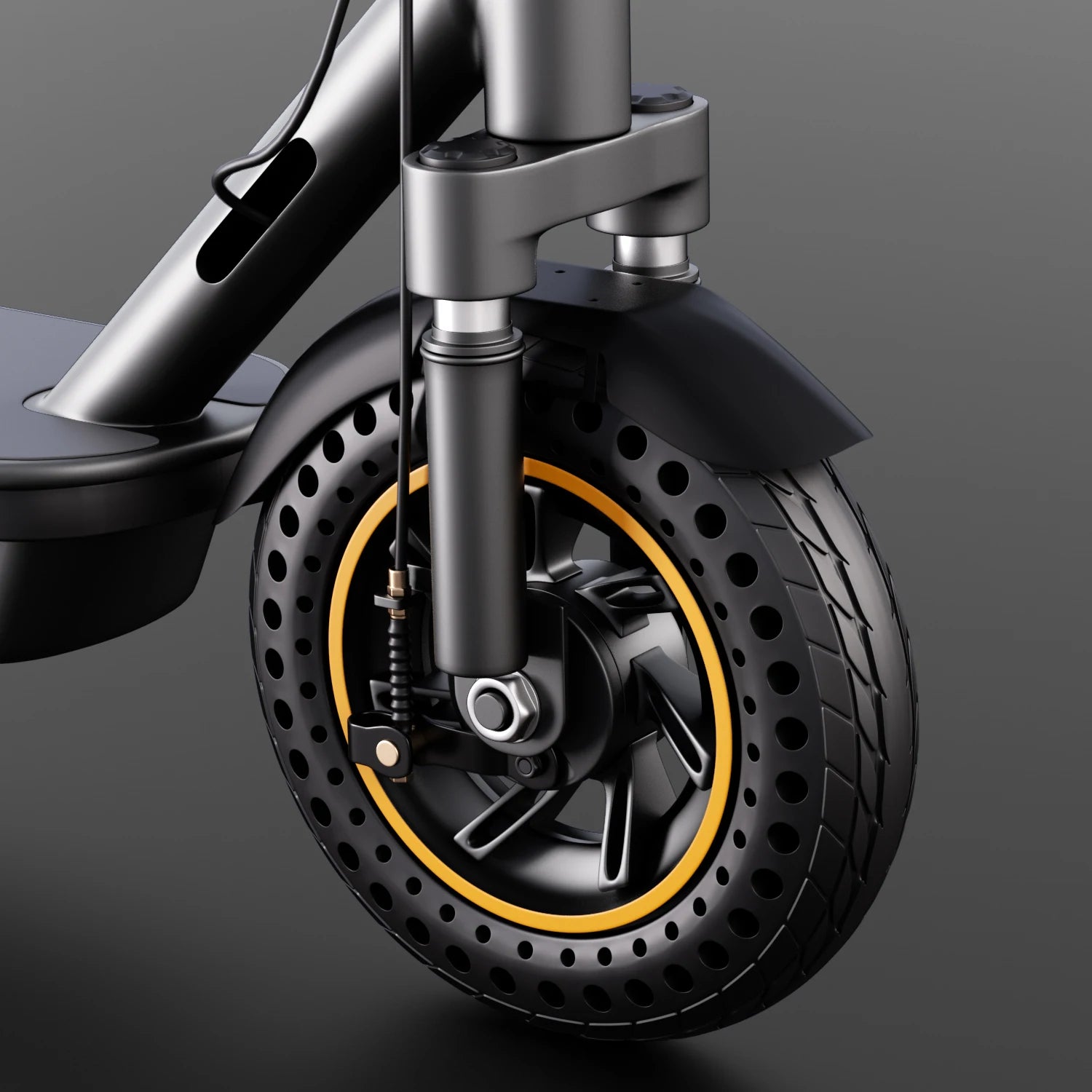HEZZO G30 Foldable E Scooter on city street