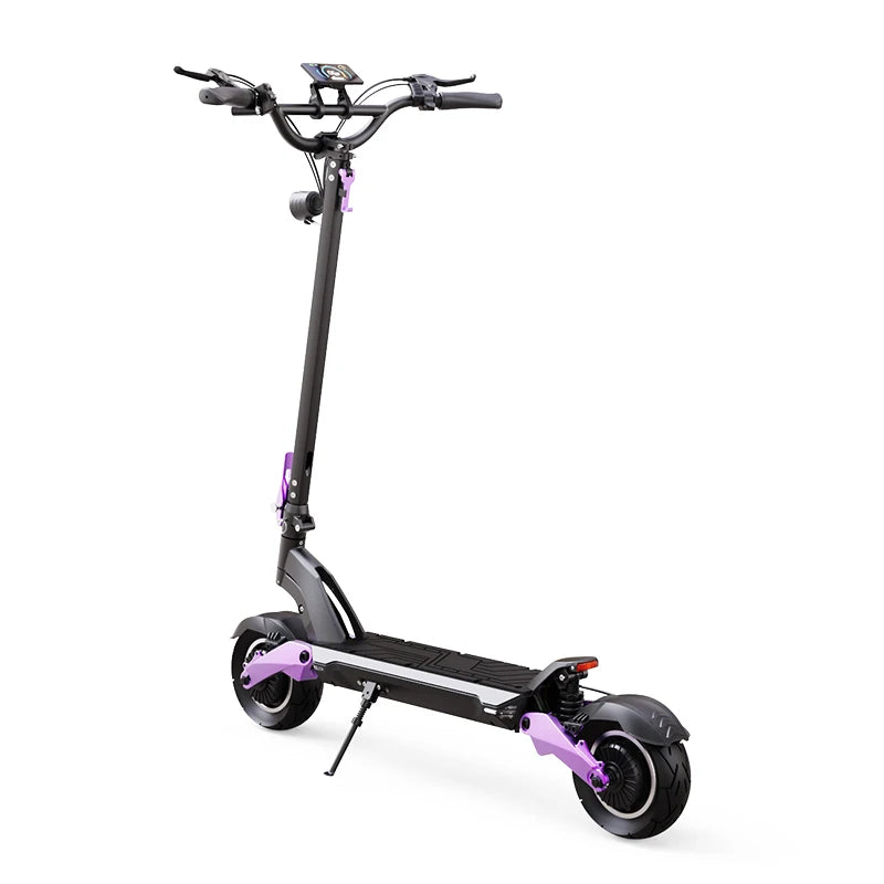 OKUELY New M9 Electric Scooter with powerful 1600W motor, featuring dual suspension, wide deck, and digital display for adult urban commuting.