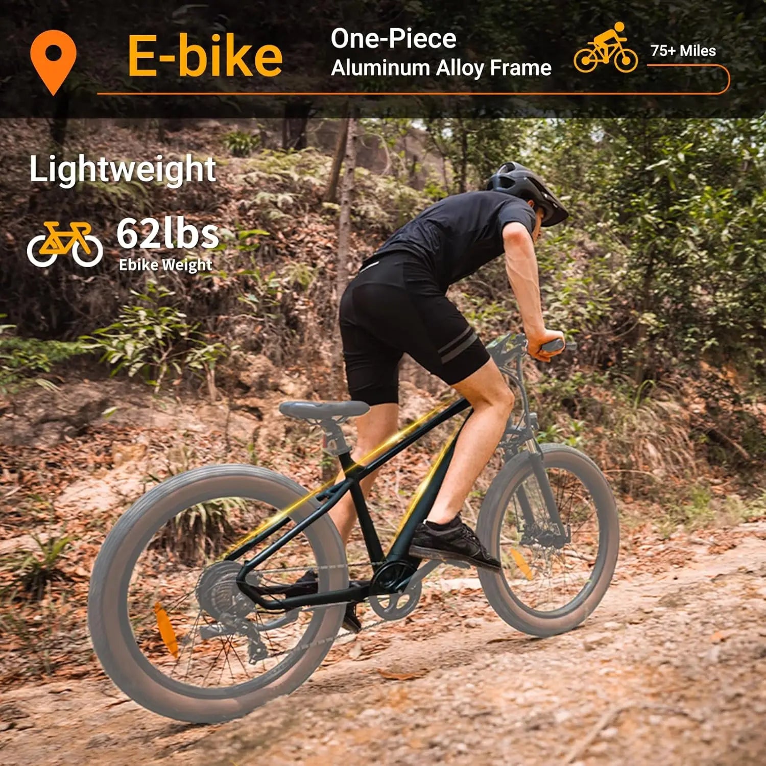 Luckeep C26 Electric Bike side profile