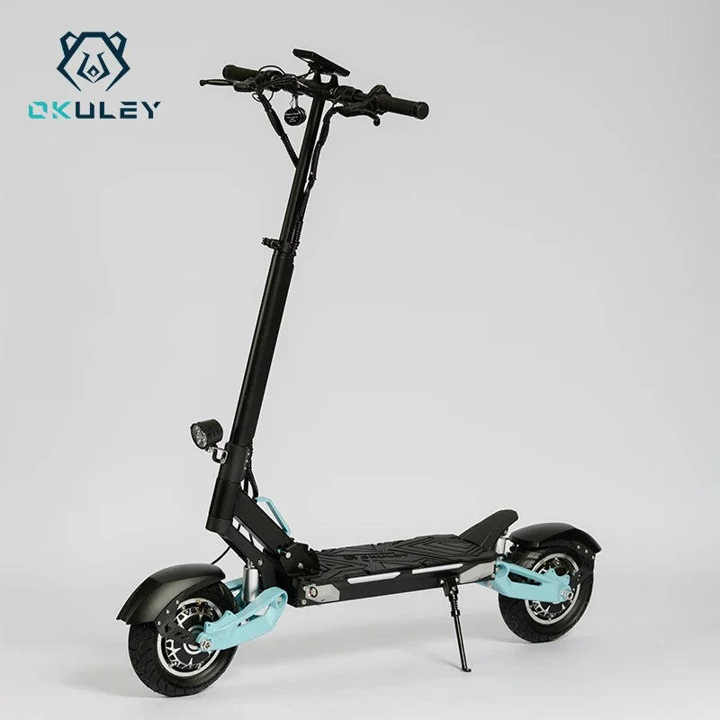 Side profile of Okuli Adult R8-10 Electric Scooter